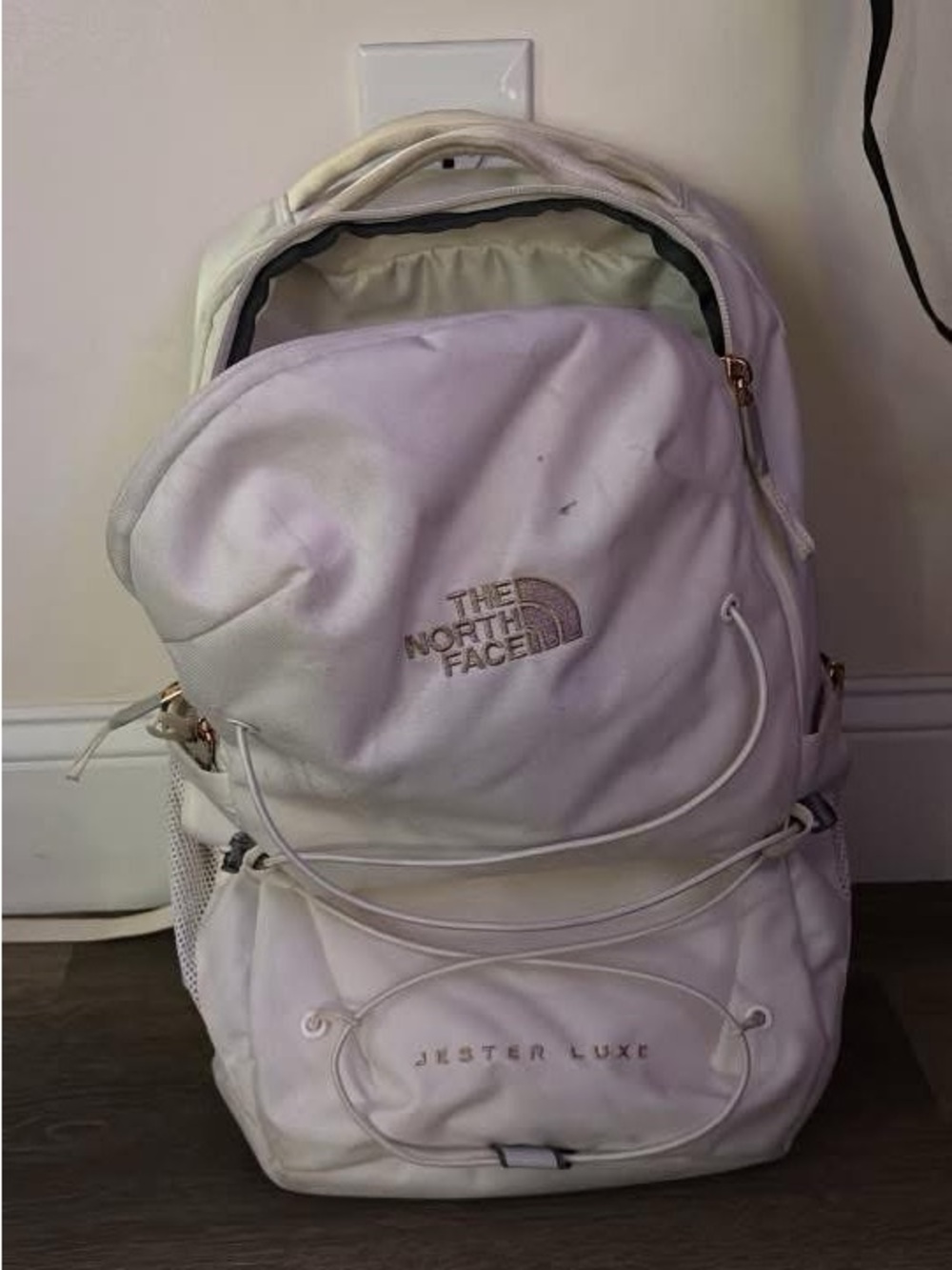 The North Face Jester Luxe Women's Backpack — Off-White